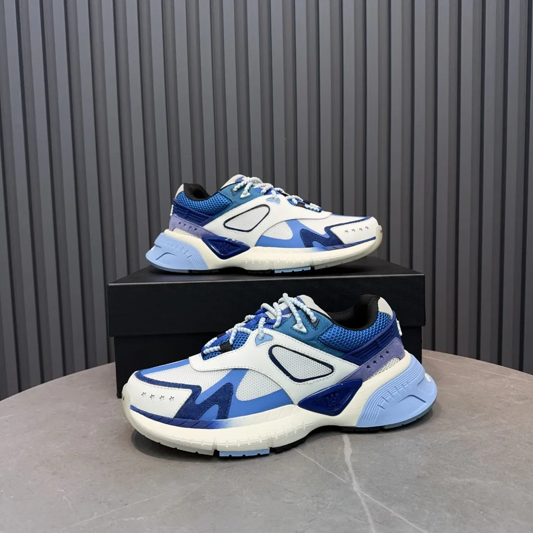 [AMIRI Amir] P: 760💰Size for couples: Female 35-40; Male 39-44; (Customized at 45.46) AMIRI Amir New Autumn and Winter Products New Autumn Latest Catwalk Couple Color Block Bread Casual Sports Shoes Series 〰 Casual fashion style full of details New generation of bone shoes popular classic upgrades Super comfortable and super popular! AUTRY is an exclusive version of AUTRY couple casual shoes from a high street brand in Los Angeles. Many celebrity Internet celebrities have the same style. Chinese new rapper Xiaobai Gali, Wang Yibo, Yang Mi and other Internet celebrity bloggers are competing for their feet. The three-dimensional molded metal logo on the side of the AJ1 shoe is on par with Nike's popular Fog. The heroic value instantly has a bit of punk rock flavor, all showing fashion sense and street style... ▪ Upper: original custom-made cowhide + original custom-made breathable mesh ▪Inner lining: original customized breathable mesh ▪Outsole: original molded two-color TPU rubber combination outsole.